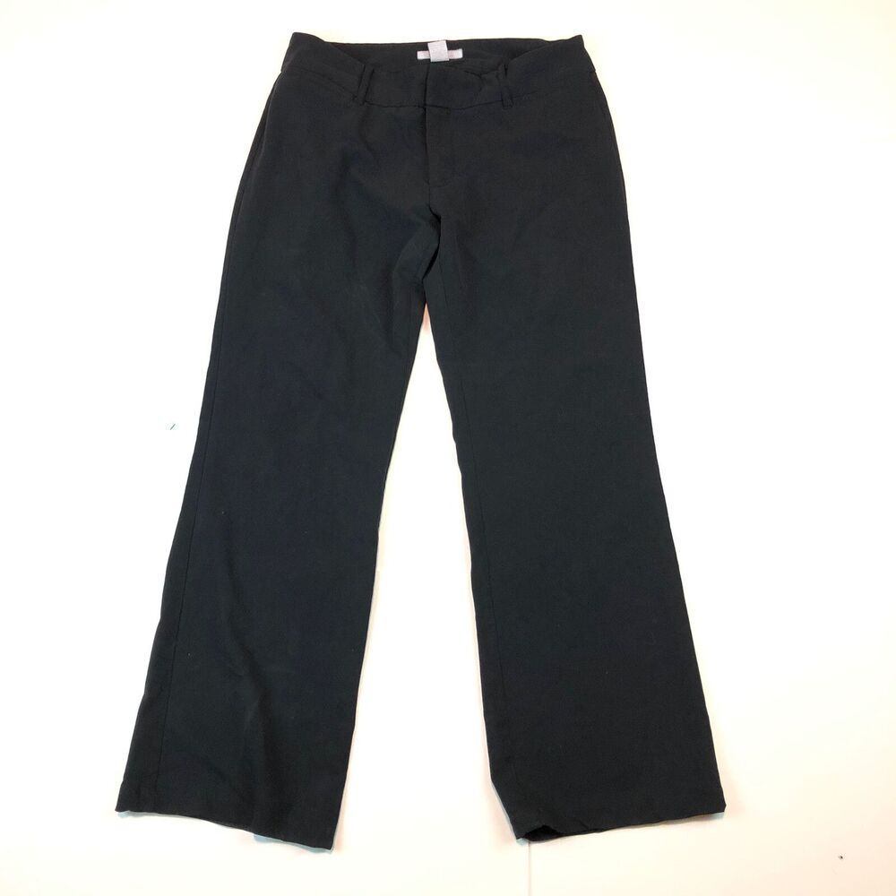 Charlotte Russe Black Pants Work Slacks Business Trousers Size 11 YYY13